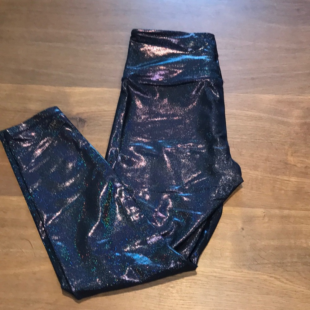 Blue Twilight Luxe High Rise 7/8 Leggings